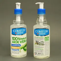 ژل آبرسان کامان مدل آلوئه ورا-حجم400ml