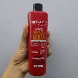 شامپو پرفکت پلکس مدل کلاژن و آرگان-حجم400ml
