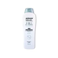 ژل شامپو خانواده 2 در 1 آگرادو-1250ml
