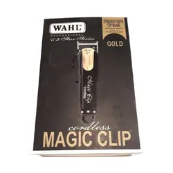 ماشین اصلاح وال مدل مجیک کلیپ کوردلس گلد 2019 تیغه تیپر ا Magic Clip Cordless Gold 2019