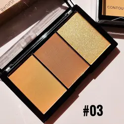 پالت کانتور و هایلایتر پودری و رژگونه برنز Gulflower