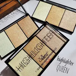 پالت هایلایتر اورجینال 3رنگ QUEEN