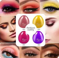 پالت سایه و هایلایتر تخم مرغ طلایی رولوشن