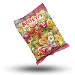 پاستیل حلقه ای شکری Bebeto