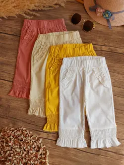 شلوار برمودا دمپا چین - شیک و پیک