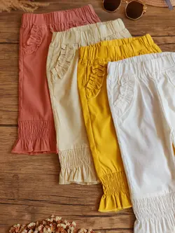 شلوار برمودا دمپا چین - شیک و پیک