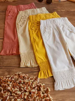 شلوار برمودا دمپا چین - شیک و پیک