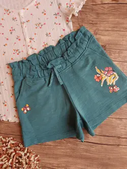 شورتک گل و پروانه - شیک و پیک