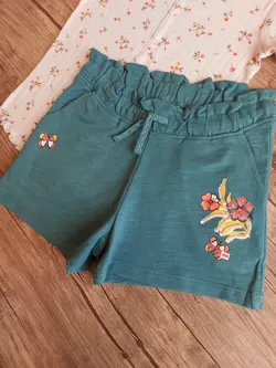 شورتک گل و پروانه - شیک و پیک