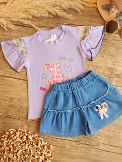 ست تدی شطرنجی - شیک و پیک