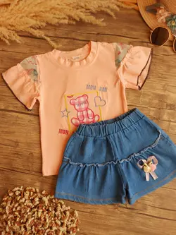 ست تدی شطرنجی - شیک و پیک