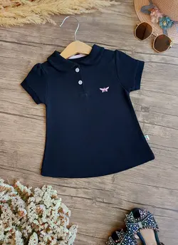 تیشرت جودون مشکی پروانه