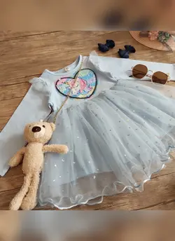 پیراهن وارداتی با عروسک