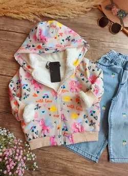 سویشرت تو خز یونیکورن