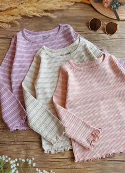 بلوز کبریتی راه راه