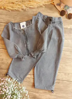 کراپ شلوار جین