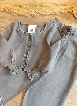 کراپ شلوار جین