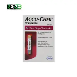 نوار تست قند خون پرفورما اکیوچک ACCU-CHECK بسته 50 عددی