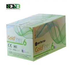 سوزن انسولین 6 گلدفاین Gold fine گیج 31