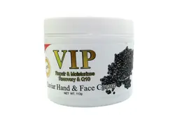 کرم مرطوب کننده VIP مدل حاوی عصاره خاویار حجم 113 گرم