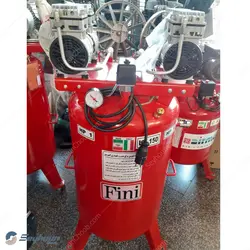 کمپرسور باد ایستاده سایلنت (دندانپزشکی) فینی با دو موتور 8 بار 1 اسب 750 وات مخزن 150 لیتری مدل FINI 750 (کپی)