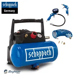 کیت کمپرسور باد 6 لیتری 1200 وات شپخ مدل 5906153901 - HC06