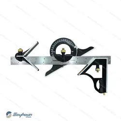 گونیای 30 سانتی متری مرکب 4 تکه silverline