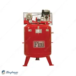 کمپرسور باد فینی ایستاده 350 لیتری 10 بار 3 اسب 2 سیلندر تک فاز مدل Fini VMK113