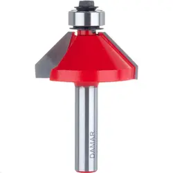 تیغ اورفرز پخ دامار لبه 45 درجه با بلبرينگ کد DM517624