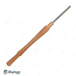 مغار خراطی مربعی دارای سر تیغه تخت (چلچله)