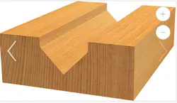 تیغ V شکل 90 درجه کد DM-MD082504L