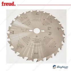 تیغ اره الماسه چوب بر فرود کد LG1C 0100 با 22 دندانه قطر ۲۵ سانتی متر