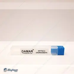 تیغ شیارزن مارپیچ کف تراش تیتانیوم دامار مدل DMDR44080875