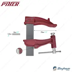 پیچ دستی 60×19 سانتی متر پیهر مدل PIHER 12060