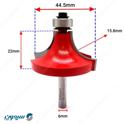 تیغ بانکی لبه گرد با بلبرینگ دامار کد DM624456