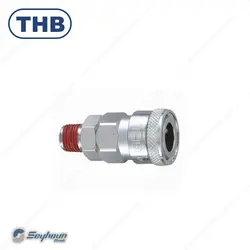 کوبلینگ برون رزوه تایوانی 1/4 اینچ برند تی اچ بی مدل THB 20SMA