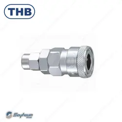 کوبلینگ شیلنگ تلفنی تایوانی 1/2 اینچ برند تی اچ بی مدل THB 40SPA