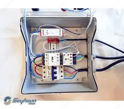 کمپرسور باد آبک خوابیده 1000 لیتری 10 بار 10 اسب 2 سیلندر سه فاز مدل ABAC B7000