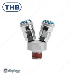 کوبلینگ دو راهه تایوانی برند تی اچ بی مدل THB SMVT