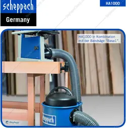 جارو برقی مکنده شپخ مدل 4906302901 - HA1000 مناسب برای فارسی بر و اره میزی 1100 وات 10 کیلوگرمی