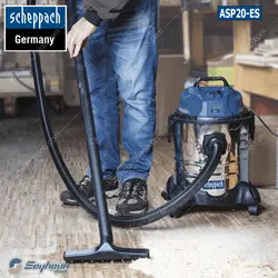 جاروبرقی مکنده شپخ مدل 5907708901 - ASP20-ES صنعتی 20 لیتری 1200 وات