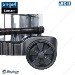 جاروبرقی مکنده شپخ مدل 5907710901 - ASP50-ES صنعتی 50 لیتری 1400 وات