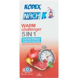 کاندوم ناچ کودکس مدل Warm Challenger