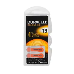 باتری سمعک دوراسل DURACELL شماره 13