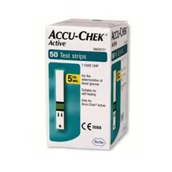 نوار تست قند خون آکيو چک اکتیو ACCU CHEK ACTIVE - پزشک کالا