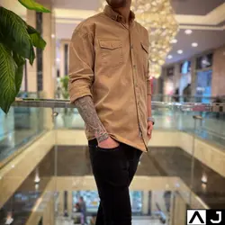 پیراهن کتان اسپرت