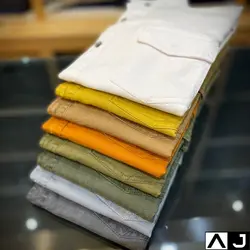 پیراهن کتان اسپرت