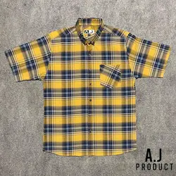 پیراهن کلاسیک آستین کوتاه