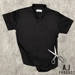 پیراهن مشکی اسپرت