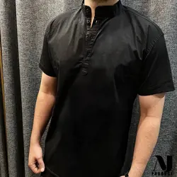 پیراهن مشکی پوپلین